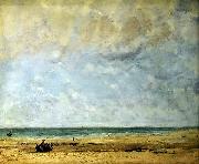 Gustave Courbet Seashore oil on canvas